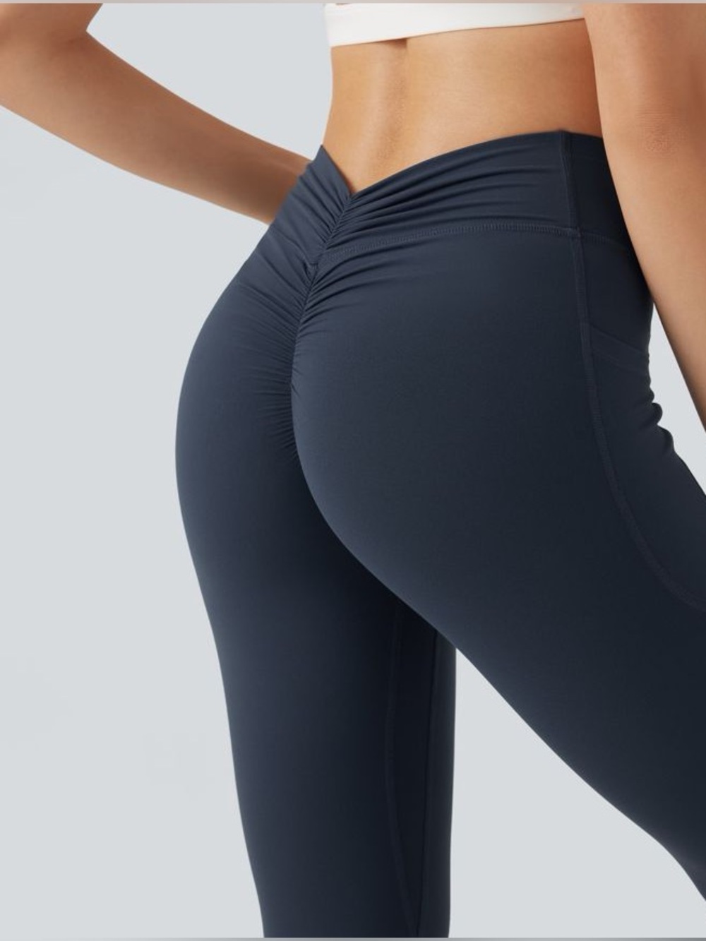 Halara UltraSculpt™ High Waisted Tummy Control Scrunch Shaping Yoga Leggings S - Picture 2 of 8